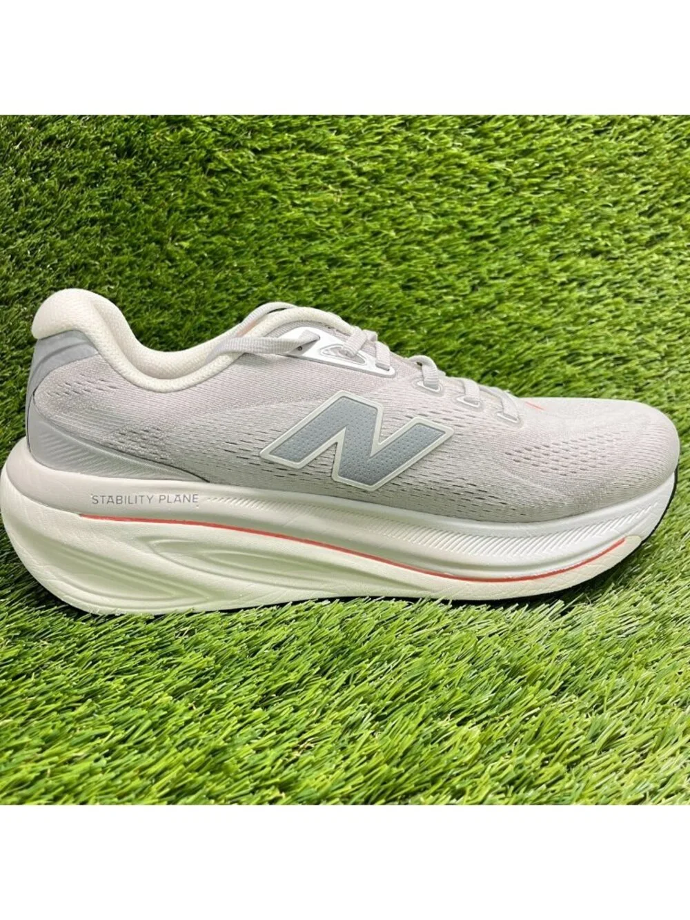 New Balance Fresh Foam X 860 V15 Mens Size 10 Gray Red Running Shoes Sneakers